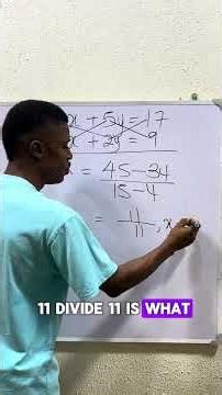 Simultaneous equation. #mathstutor #mathschallenge #simultaneousequations