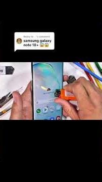 Can the Samsung Galaxy Note 10+ Survive This Durability Test? 💥