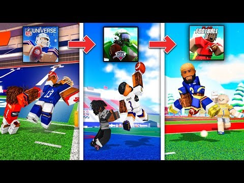Playing EVERY Roblox Football Game BUT Its Spectacular Catches Only