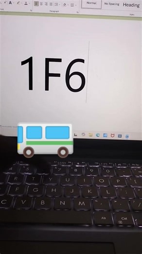 MS Word Bus 🚌 Symbol Code #mswordbuscodetrick #buscode #mswordtrick #newtrick #bus