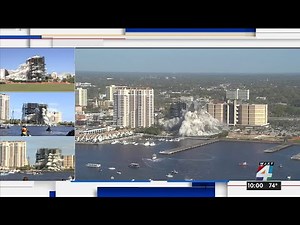 Watch: Berkman Plaza II, Jacksonville's infamous eyesore, goes up in smoke