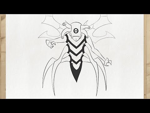Cómo Dibujar a INSECTOIDE 🐞 (Stinkfly) | Ben 10 | Tutorial de Dibujo Paso a Paso | Primo Dibujos