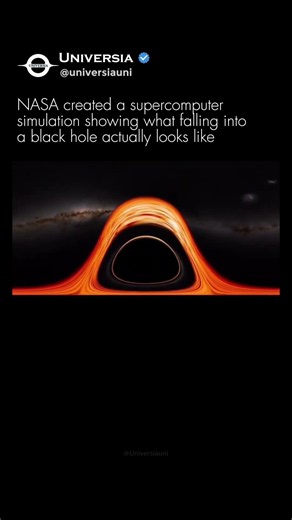 NASA Simulated Falling Into A Black Hole! 🕳️