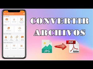 COMO CONVERTIR ARCHIVOS JPG A PDF EN ANDROID