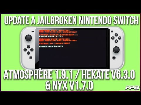 How to Update a Jailbroken Nintendo Switch | Firmware Ver. 20.1.0 | 2025