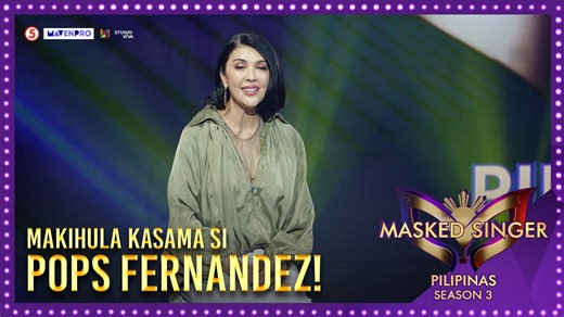 Ngayong Season 3, MASKED-MANINGNING ang hulaan kasama ang Philippines' Concert Queen, Ms. Pops Fernandez! Abangan ang pagbabalik ng biggest musical mystery singing competition sa Philippine TV! Hosted by the one and only, Billy Crawford! 📺 Masked Singer Pilipinas Season 3 sa TV5 📆 Simula May 17 at 18, tuwing Sabado, 8:30PM at Linggo, 8:45PM #MaskedSingerPilipinas3 | Masked Singer Pilipinas