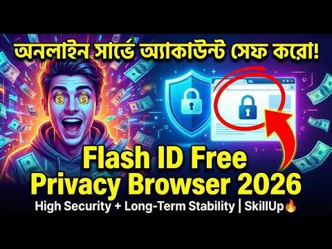💎Flash ID Free Privacy Browser 2026 High Security for Survey Accounts & Long Term Stability Skill