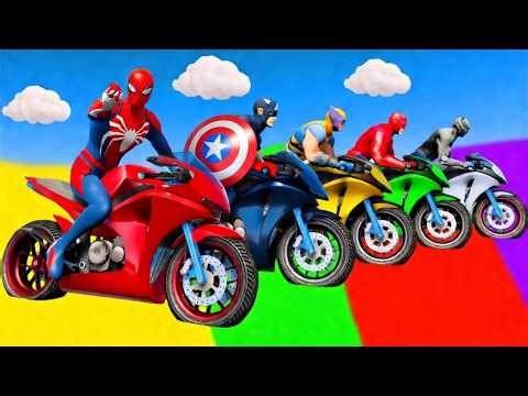 الرجل العنكبوت انقاذ باتمان Spider-Man Rescue batman vs iron man vs venom funny Game GTA 5 superhero