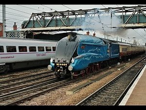 'The Capital Streak' - LNER A4 No 4464 Bittern Passing Doncaster - 7th December 2013