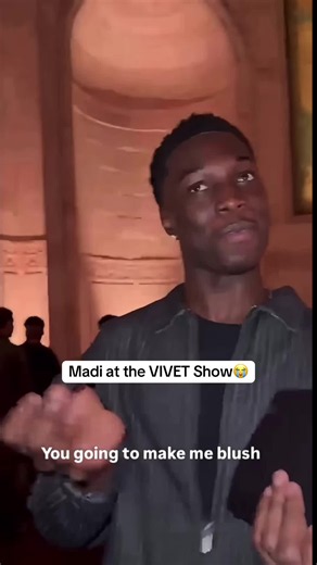 Madi at the VIVET Show: on-stage reaction and comments
