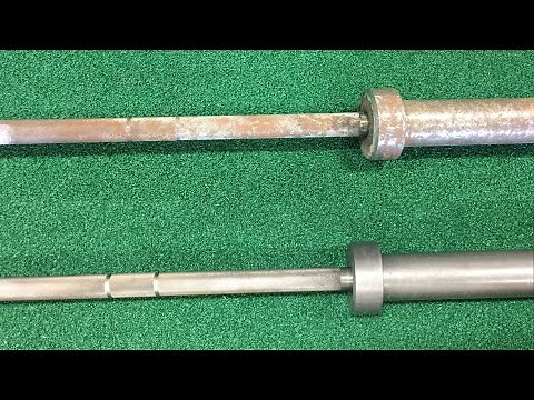 Restoring a Rusty Barbell
