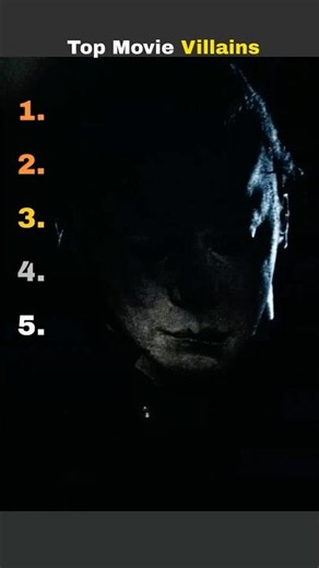 Top Movie Villains #ranked