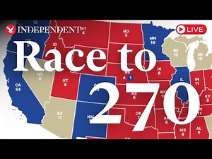 Live: 2024 US election results map as Trump and Harris go head-to-head for presidency