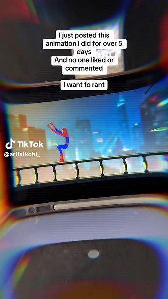 Amazing Spider-Man Animation Backflip in Procreate