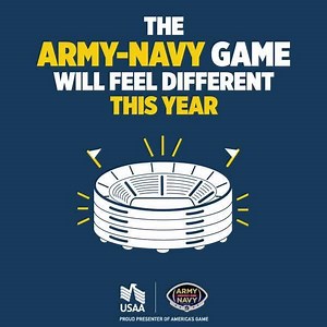 14K views · 83 reactions | Enjoy this year’s Army Navy Game with USAA’s virtual Army-Navy House Sweepstakes! Upload a fan photo to ArmyNavyHouse.com showing your team spirit for the chance to win a trip to the 2021 #ArmyNavy Game presented by USAA! #GoArmy #GoNavy | USAA | Facebook