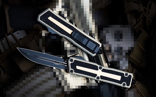 ··MT 微技术 S双刃/全齿涂层 石英贴片 沙色柄 Scarab Ⅱ Gen 3 海军甲虫2三代 两款