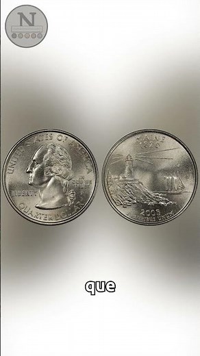 2003 Maine Quarter: De moneda común a una venta récord de $646. #shorts