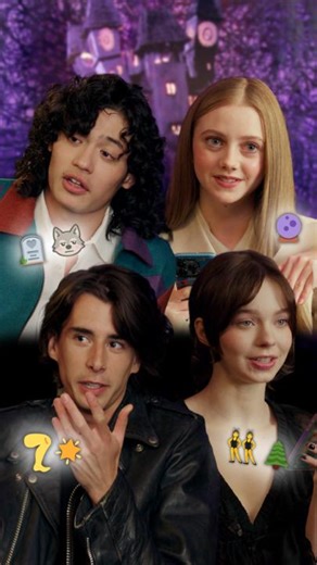 The cast of Wednesday spoil EVERYTHING about Season 2 (in emojis) | Netflix