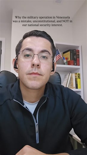 Berto Aguayo on Instagram: "The military operation in Venezuela was not really about drugs. It was about oil. Trump all but said so himself when he talked about U.S. oil companies being “very much involved.” Regardless of whether Maduro was hated or liked by his people, it’s not our call to take him out and it's definitely not our job to run their country. Doing so will cost a ton of taxpayer money, it violates our Constitution by bypassing Congress, and it is NOT in our long-term national secur