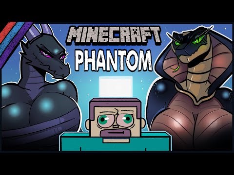 I Found a Female PHANTOM in Minecraft! Animation