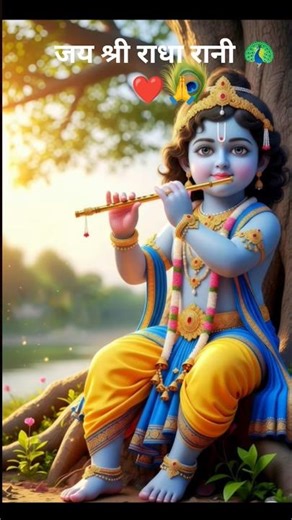 # जय श्री राधा रानी 🦚❤️🙏🌿✨