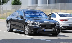 2021 Mercedes-Benz S-Class spy shots and video