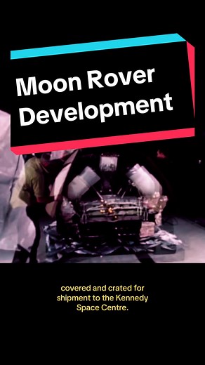 During 1970-1971 NASA/Boeing developed the Lunar Roving Vehicle (LRV) which made its first trip to the Moon onboard Apollo 15 in 1971. It was a Cadillac folded down to the size of a Volkswagen, in the words of Saverio “Sonny” F. Morea, the LRV project manager. It was developed in just 17 and a half months. #na#nasao#moonroverp#spacec#scienceo#moono#moonlandingo#moonlandingwasrealo#governmnete#technologyp#spacetecha#nasaconspiracyo#conspiracytiktoko#moonlandinghoaxe#reals#usap#spaceraceo#mostexpe