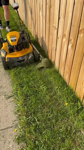 Innovative Mowing Trimer Attachment for Lawnmowers