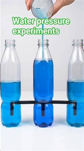 Water Pressure Experiment 💧 | Amazing Science Trick | #Shorts