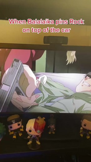 A moment in where I wanted to be Rock. #blacklagoon #blacklagoonanime #balalaika #rock #revy #blacklagoonbalalaika #anime #weeb #otaku
