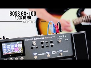 Boss GX-100 | Rock Demo