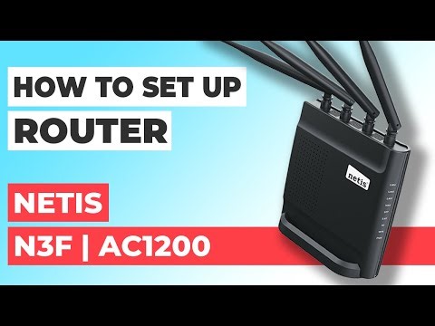 ✅ How to Setup Netis N3F | How to Set Up Netis AC1200 N3F WiFi Router