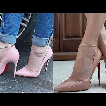 Most beautiful gorgeous and trendiest collection of patent leather pointed toe stilleto high heels