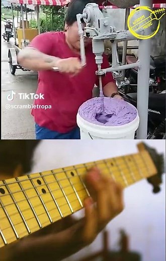 Tomboy na nag i-ice scramble (Para sa Streets) cover #wisdommusic #tomboy #icescramble #guitar
