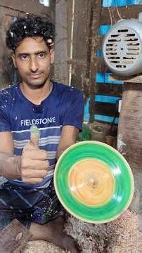 wooden rice plate making process