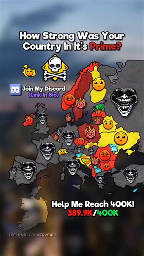 Napoleon 🤫 | (Troll face is the best, light blue is the worst..) #map #napoleon #edit #prime #geography #europe #irelandcountryball #fyp