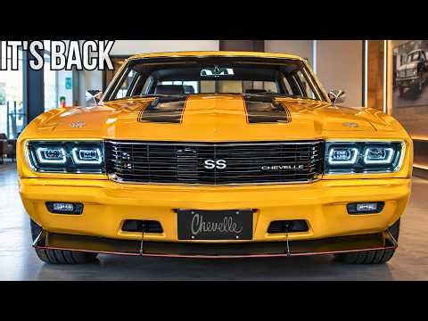 The Return of Chevrolet's Most Wanted Muscle Car... 2027 Chevelle SS!