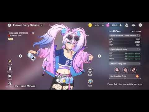 Most strongest flower fairy hydrangea of flames