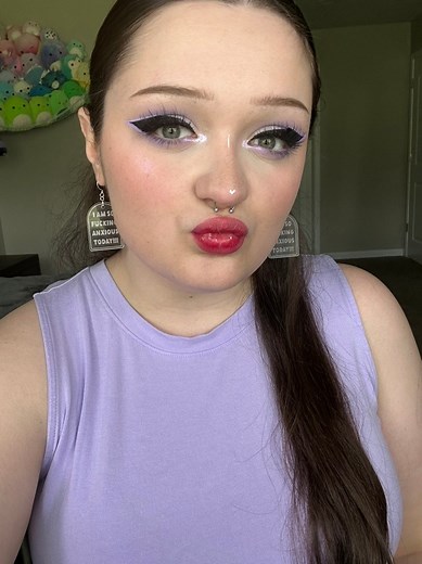 i think i'm a one trick pony ☹️ #makeuptutorial #nosehighlight #slaynt | linsmakeuplooks