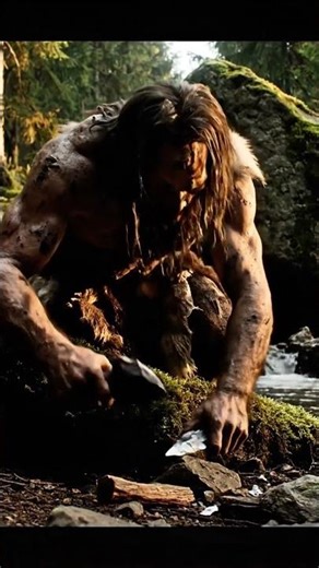 Primitive people made weapons