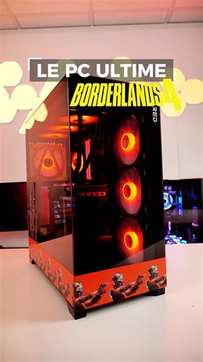 Cybertek | 🎮🔥 CUSTOM PC BORDERLANDS 4 🔥🎮 On a customisé un PC aux couleurs de Borderlands 4 avec @nvidiageforcefr & @pnytecheurope 💥 - Impression 3D +... | Instagram