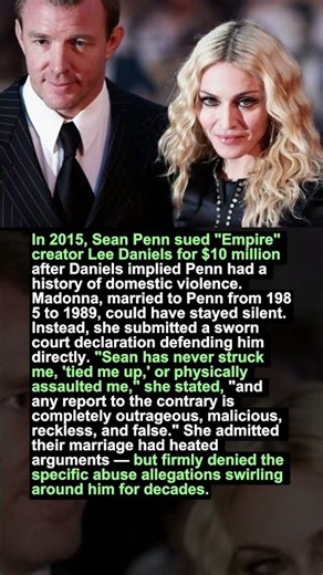 Madonna Went To Court For Her Ex-Husband — To Defend Him Against Domestic Violence Claims