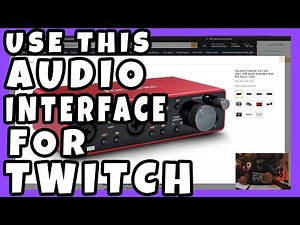 Use This Audio Interface for Twitch | Streamlabs OBS | Streaming Tips
