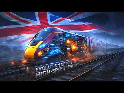 🇬🇧 Evolution of British High-Speed Trains (1960–2025) | AI Transformation