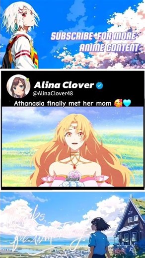 Athy meets her mom #anime #animeedit #shorts
