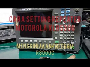 Cara Setting Repeater Motorola SLR5300 Menggunakan FREEDOM R800C