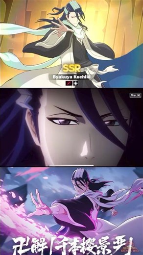 SSR Byakuya Kuchiki Gacha Pull Summons - BLEACH: Soul Resonance (#Shorts) #bleach #bleachanime