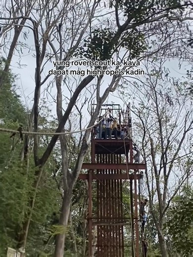 Rover Scout Jamboree: High Ropes Experience