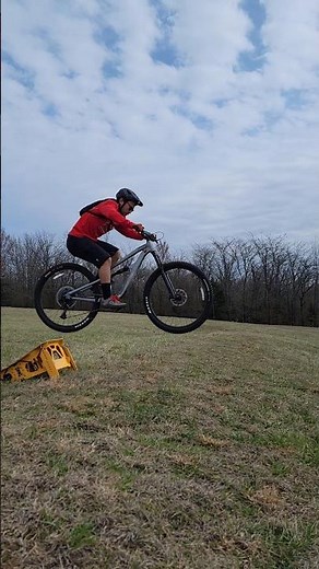 This was Alex in February of 2026! This is how it started at the Shelby Farms 🔥 MTB Jump Session!
