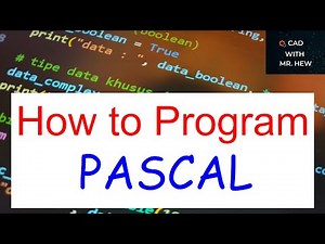 How to write a program - Pascal